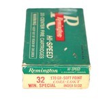 Remington .32 Win Spcl 170 Gr. SP - 20 Rounds - 2 of 3