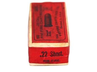 Peters Cartridge Co. .22 RF Short - Full Sealed Box - Image 3 of 5