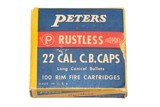 Peters Rustless .22 C.B. Caps - 100 Rds - 1 of 5
