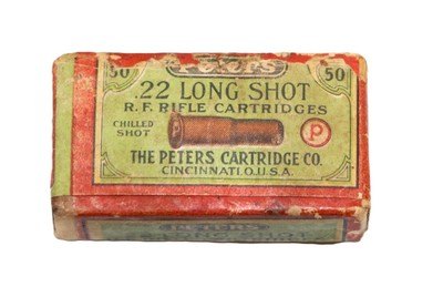 Peters .22 Long Shot RF 2-Pc Box - Partial 47 Rds - Image 1 of 6
