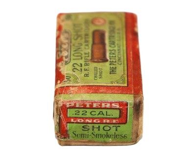 Peters .22 Long Shot RF 2-Pc Box - Partial 47 Rds - Image 3 of 6