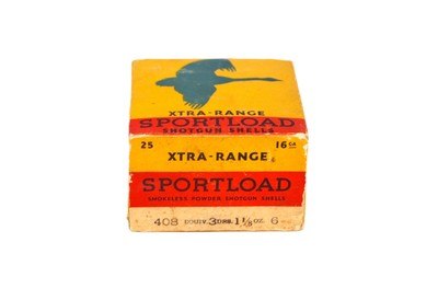 Sears Xtra-Range Sportload 16 Ga. Shot Shells - Partial 20 Rounds - Image 2 of 3