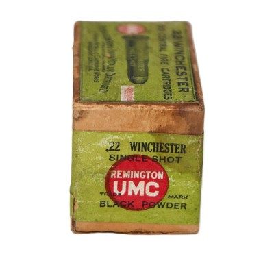Remington UMC .22 WCF Blk Powder Full Sealed Box - Image 5 of 6