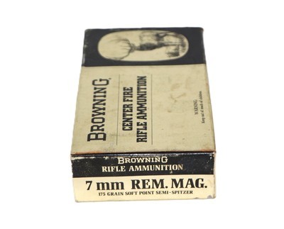Browning 7mm Remington Mag. 175 Gr. SP - 20 Rds - Image 2 of 3