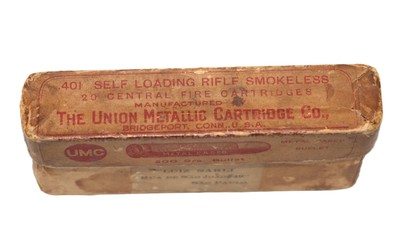 UMC CF .401 Winchester Self-Loading 200 Gr MC - 20 Rds - Image 2 of 3