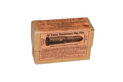 Winchester RF .41 Swiss 310 Gr. Lead Smokeless - 20 Rounds