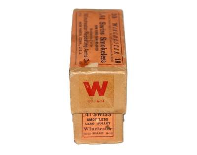 Winchester RF .41 Swiss 310 Gr. Lead Smokeless - 20 Rounds - Image 3 of 5