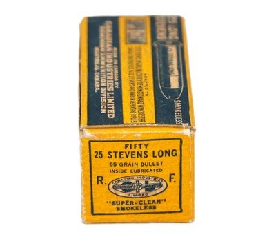 CIL Super Clean .25 Stevens Long 65 Gr. - 50 Rounds - Image 2 of 3