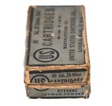 US Cartridge Co. .25 Stevens Short RF - 50 Rds - 3 of 3