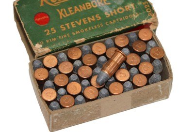Remington Kleanbore .25 Stevens RF Short - 50 Rounds - Image 2 of 3