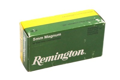 Remington High Velocity 5mm Mag 38 Grain - 50 Rounds - Image 1 of 3