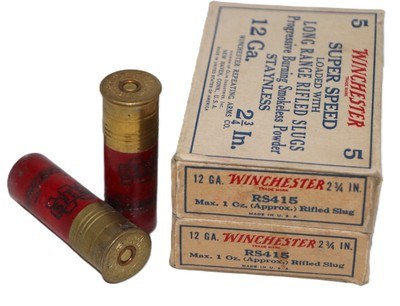 Winchestger Super Speed 12 Gauge Rifled Slugs Paper Shells - 10 rounds - Image 2 of 2