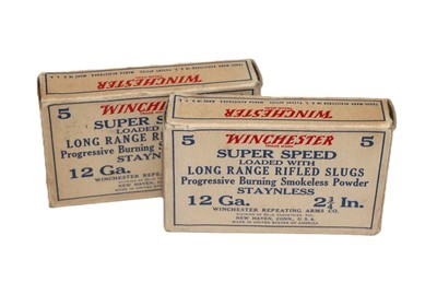 Winchestger Super Speed 12 Gauge Rifled Slugs Paper Shells - 10 rounds - Image 1 of 2