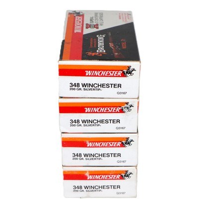 Winchester .348 Winchester Browning Model 71 Commemorative - 20 Rounds - Image 2 of 3
