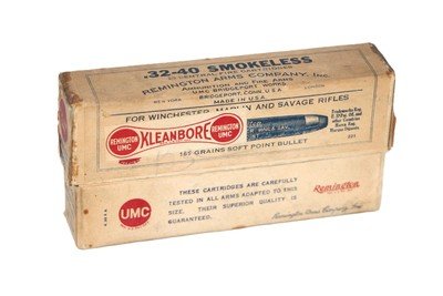 Rem-UMC Kleanbore .32-40 Winchester Smokeless 165 Gr. SP - 20 Rounds - Image 1 of 5