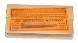 Winchester.250-3000 Savage 87 Gr. SP 2-Pc Box - 20 Rds. - 1 of 4