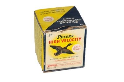 Peters High Velocity .410 Gauge 1 Pc Box Plastic Shells - 25 Rds - Image 1 of 3