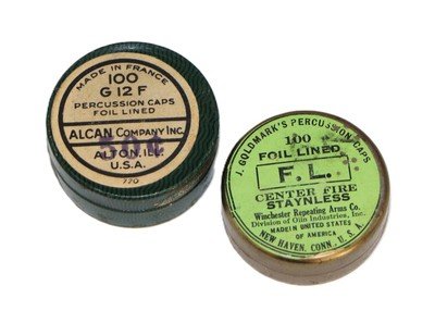 Alcan and Winchester Vintage Percussion Caps - Approx 170 - Image 1 of 2