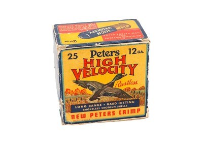 Peters High Velocity 12 Gauge Paper Shot Shells - 25 Rds - Image 1 of 3