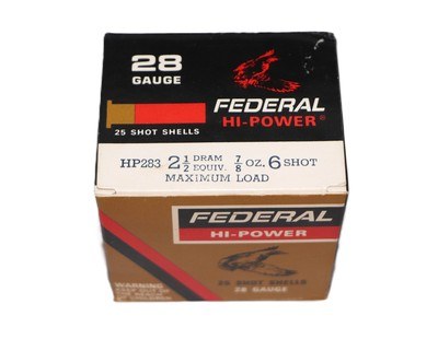 Federal Hi Power 28 Ga. Paper Shot Shells - 25 Rds - Image 2 of 3