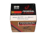 Federal Hi Power 28 Ga. Paper Shot Shells - 25 Rds - Image 2 of 3