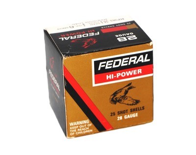Federal Hi Power 28 Ga. Paper Shot Shells - 25 Rds - Image 1 of 3