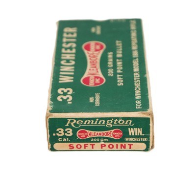 Remington Kleanbore .33 Winchester CF 200 Gr. - 20 Rounds - Image 3 of 3