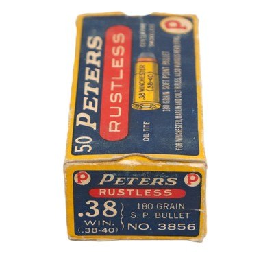 Peters Rustless Oil-Tite .38-40 Winchester 180 Gr. SP - 50 Rds - Image 3 of 4