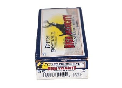 Peters Premier Blue High Velocity 30-30 CF - Partial box of 17 Rds - Image 2 of 3