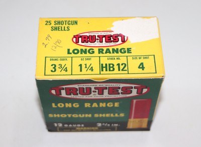 Tru-Test Long Range 12 Gauge Plastic Shot Shells - 25 Rounds - Image 2 of 3