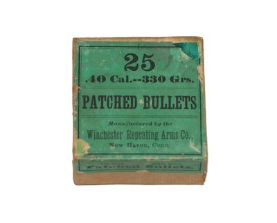 Winchester .40 Caliber 330 Grs. Patched Bullets - Qty 25