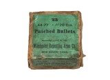 Winchester Repeating Arms .44-77 470 Grs. Patched Bullets - Qty - 25