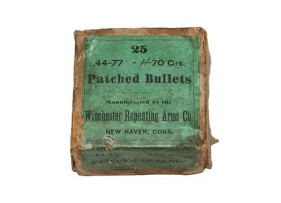 Winchester Repeating Arms .44-77 470 Grs. Patched Bullets - Qty - 25