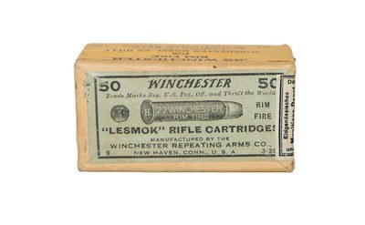 Winchester .22 WRF Lesmok Full & Sealed - Image 1 of 4