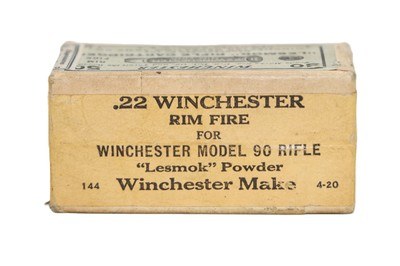 Winchester .22 WRF Lesmok Full & Sealed - Image 2 of 4