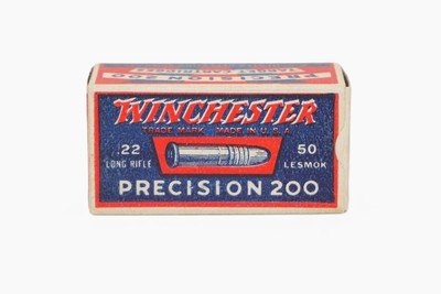 Winchester Precision 200 Target .22 LR - 50 Rounds - Image 1 of 3