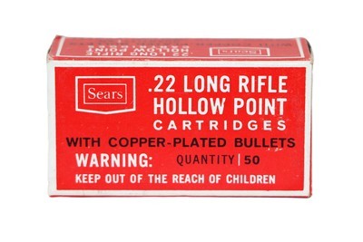Sears .22 LR HP Copper-Plated - 50 Rds - Image 1 of 2