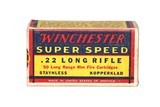 Winchester Super Speed .22 Long rifle - 50 Rds - Image 1 of 3