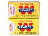 Winchester Leader .22 Short and .22 LR Std Velocity - 100 Rds - Image 1 of 3