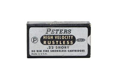 Peters High Velocity Rustless .22 Short - 50 Rds - Image 1 of 4