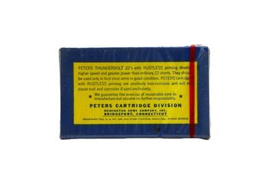 Peters Thunderbolt .22 Short - Full & Sealed - Image 2 of 2