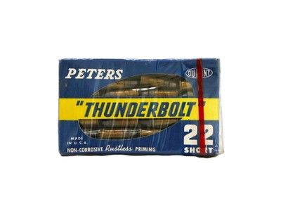 Peters Thunderbolt .22 Short - Full & Sealed - Image 1 of 2
