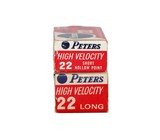 Peters Golden Bullet .22 Short HP and .22 Long - 100 Rounds - Image 2 of 4