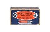 U.S. Cartridge Co. .22 Long Rifle 2 Pc Box - 50 Rds - Image 1 of 3