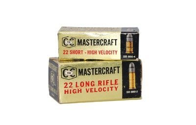 Mastercraft by Coast to Coast Stores - .22 Short and LR High Velocity - 100 Rds - Image 2 of 4
