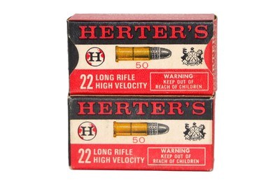 Herters .22 Long Rifle - 100 Rounds - Image 1 of 4