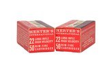 Herters .22 Long Rifle - 100 Rounds - Image 3 of 4