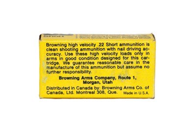 Browning High Velocity .22 Short Nail Drivers - 50 Rds - Image 4 of 4