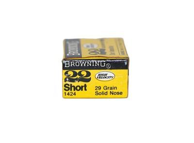 Browning High Velocity .22 Short Nail Drivers - 50 Rds - Image 3 of 4