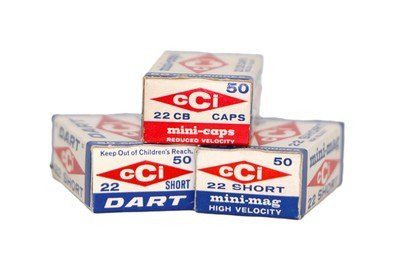 CCI .22 CB Caps and .22 Short Lot - 150 Rds - Image 2 of 4